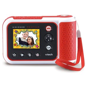 دوربین هوشمند کودک Vtech سری Print Cam قرمز مدل VTech - KidiZoom Print Cam - Red_اسباب بازی دیجیتال و هوشمند